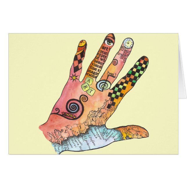 Hand (Voorkant Horizontaal)