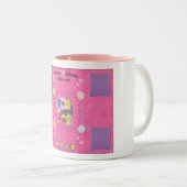 Hand2Hand-Mok Tweekleurige Koffiemok (Voorkant rechts)