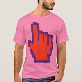 hand-aanwijzer mano inform geek t-shirt