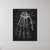 Hand Anatomie Grote Canvas Muur Art 36x48" Afdruk (Voorkant)