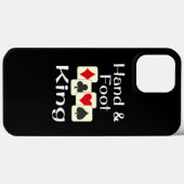 Hand and and Foot King Kaart Game Champion Case-Mate iPhone Case (Achterkant (horizontaal))