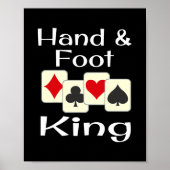 Hand and and Foot King Kaart Game Champion Poster (Voorkant)