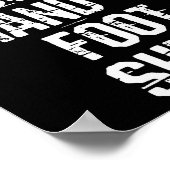 Hand And Foot Card Game Player Gift Funny Sharks C Poster (Hoek)