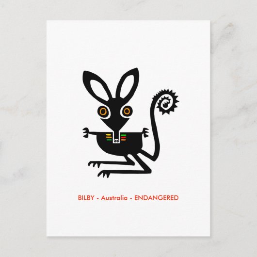 Hand - - Aussie wildlife - buideldieren - Briefkaart (Voorkant)