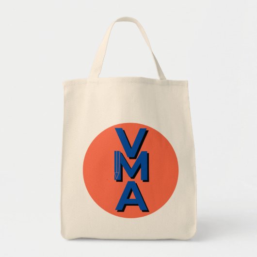 hand bag with logo tote bag (Voorkant)