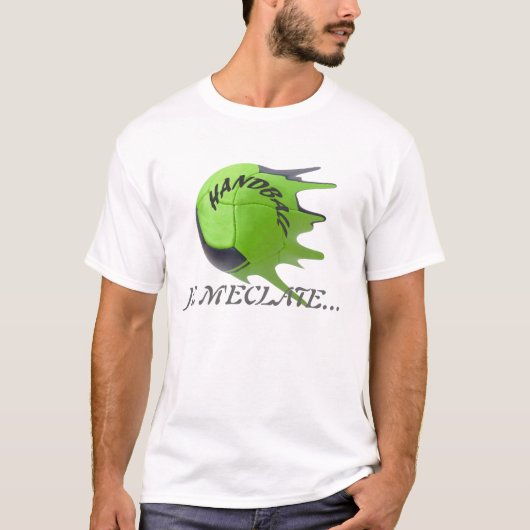 Hand ball Modern Design for Action T-shirt (Voorkant)