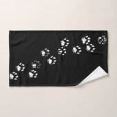 HAND/BATH TOWEL — KAT- OF DOG-PIJNPRINTS/TRACKS HANDDOEK (Handdoek)