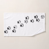 HAND/BATH TOWEL — KAT- OF DOG-PIJNPRINTS/TRACKS HANDDOEK (Handdoek)