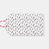 Hand beletterd Dank u labels | Favoriete labels Cadeaulabel (Achterkant Horizontaal)