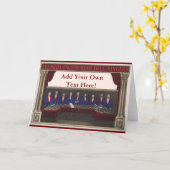  Hand Bell Wenskaart Kaart (Gele Bloem)