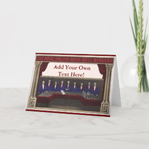  Hand Bell Wenskaart Kaart