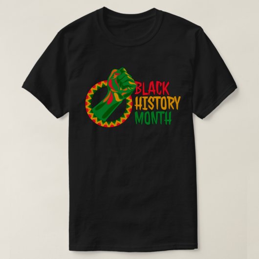 Hand Black History Mannen Maandag Vrouwen Kinderen T-shirt (Design voorkant)