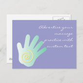 Hand Briefkaart (Voorkant / Achterkant)