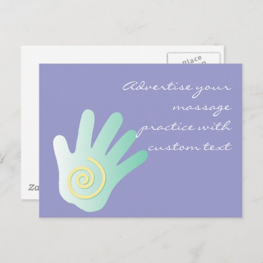 Hand Briefkaart (Voorkant / Achterkant)