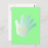 Hand Briefkaart (Voorkant / Achterkant)