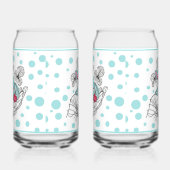 Hand Bunny Soda Glass Blikvorm Glas (Rechts)