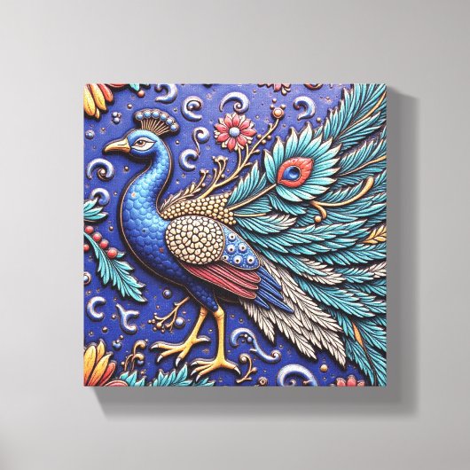 Hand-Carved Divinity Canvas Afdruk (Voorkant)