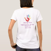 Hand Child Care T-Shirt (Achterkant)