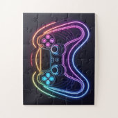 Hand Controller Lazer gekleurd licht effect Legpuzzel (Verticaal)