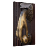 Hand deur klopper close-up, Mexico Klembord (Rechts)