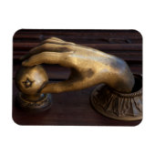 Hand deur klopper close-up, Mexico Magneet (Horizontaal)