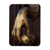 Hand deur klopper close-up, Mexico Magneet (Verticaal)