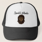 Hand draw Bigfoot Sasquatch Swamp Apple Hunter Trucker Pet (Voorkant)