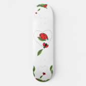 Hand draw Lady bug Persoonlijk Skateboard (Voorkant)