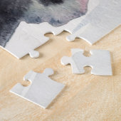 Hand Draw Waterverf Bird, Duck Legpuzzel (Zijkant)