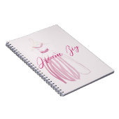 Hand-draw Wedding Dress Notitieboek (Rechterzijde)