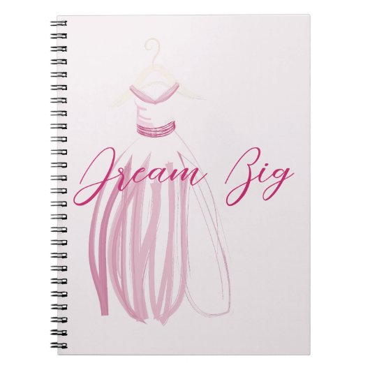 Hand-draw Wedding Dress Notitieboek (Voorkant)