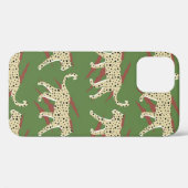 Hand Drawn Abstract Leopard Cheetah met Animal Sk Case-Mate iPhone Case (Achterkant (horizontaal))