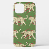 Hand Drawn Abstract Leopard Cheetah met Animal Sk Case-Mate iPhone Case (Achterkant)