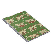 Hand Drawn Abstract Leopard Cheetah met Animal Sk Notitieboek (Rechterzijde)