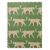 Hand Drawn Abstract Leopard Cheetah met Animal Sk Notitieboek (Voorkant)