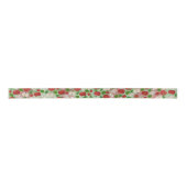 Hand-Drawn Apple Ribbon – Rustic Modern Satijnen Lint (Voorkant)