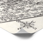 Hand Drawn Arizona Map | POSTER (Hoek)