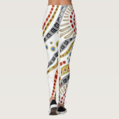Hand-drawn art leggings (Achterkant)