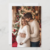 Hand Drawn Baby It's Cold Outside Baby Shower Kaart (Achterkant)