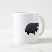 Hand Drawn Badger Illustration Design Grote Koffiekop (Voorkant rechts)