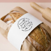 Hand Drawn Bakery Rolling Pin Baked Fresh Daily Rubberstempel