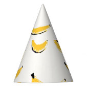 Hand-drawn bananas, stylish seamless pattern. feesthoedjes (Voorkant)