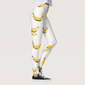 Hand-drawn bananas, stylish seamless pattern. leggings (Rechts)