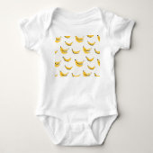 Hand-drawn bananas, stylish seamless pattern. romper (Voorkant)