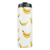 Hand-drawn bananas, stylish seamless pattern. thermosbeker (Voorkant)