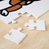 Hand Drawn Beagle Heart mama Legpuzzel (Zijkant)