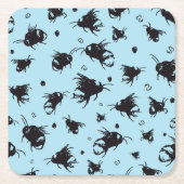 Hand-Drawn Bee Illustration Onderzetter (Voorkant)