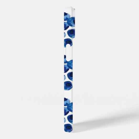 Hand Drawn Blue Berry Fruit Case (Achterkant / Rechts)