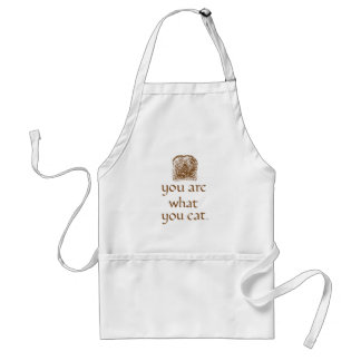 Hand-Drawn Bread Illustration Cooking Apron Standaard Schort