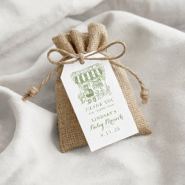 Hand Drawn Cafe Bebe Baby Brunch Cadeaulabel